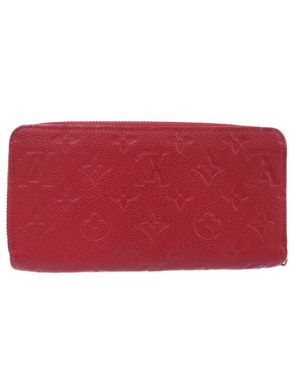 Louis Vuitton Wallet Zippy Round Long Empreinte Monogram Zipper Brown